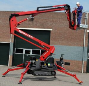 The use of "spider" mobile platforms: construction, renovation, maintenance, repair works