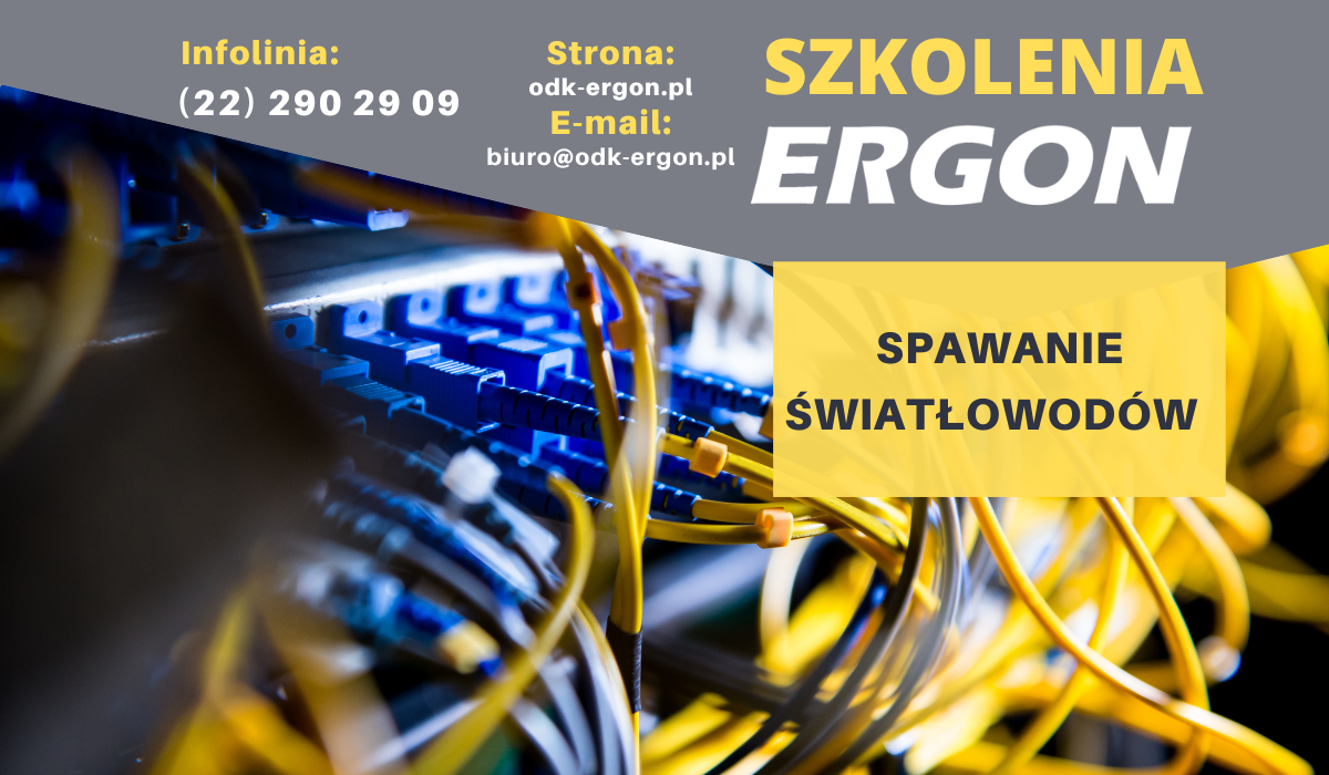 spawanie światłowodów