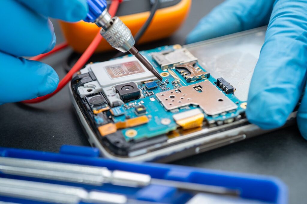soldering of electronic components