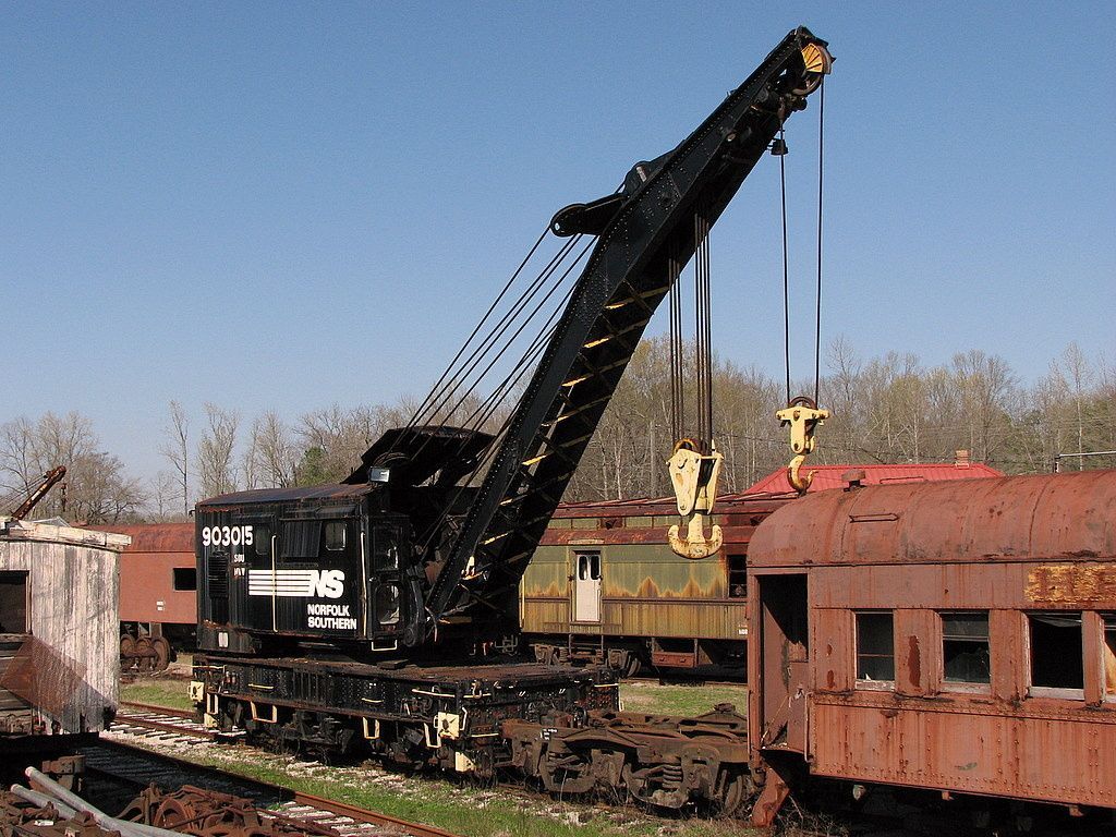 rail-mounted crane